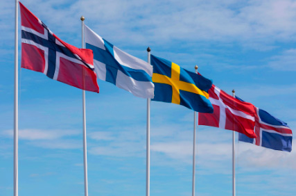 Flags of Nordic countries